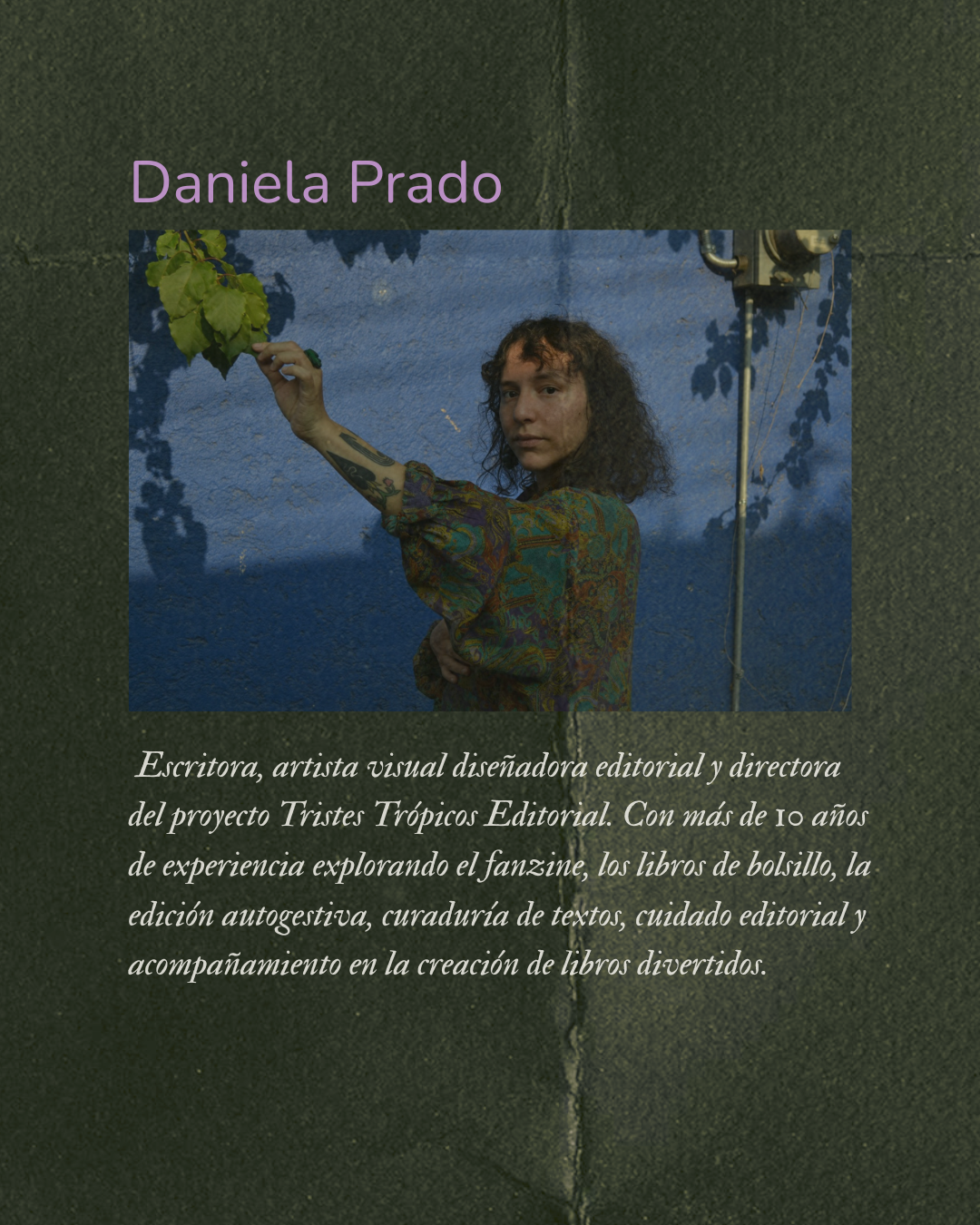 Taller de edición: experimentación sensible del libro vivo