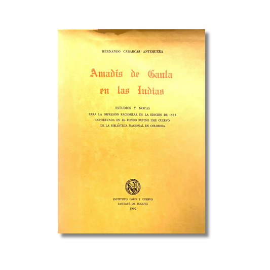Amadís de Gaula en las Indias