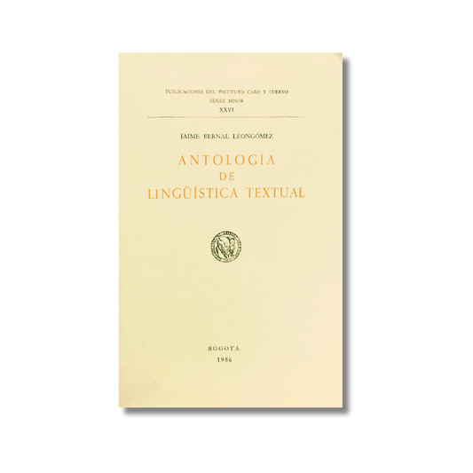Antología de lingüística textual