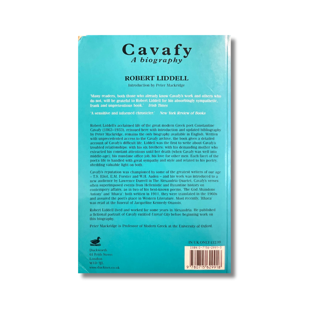 Cavafy A biography