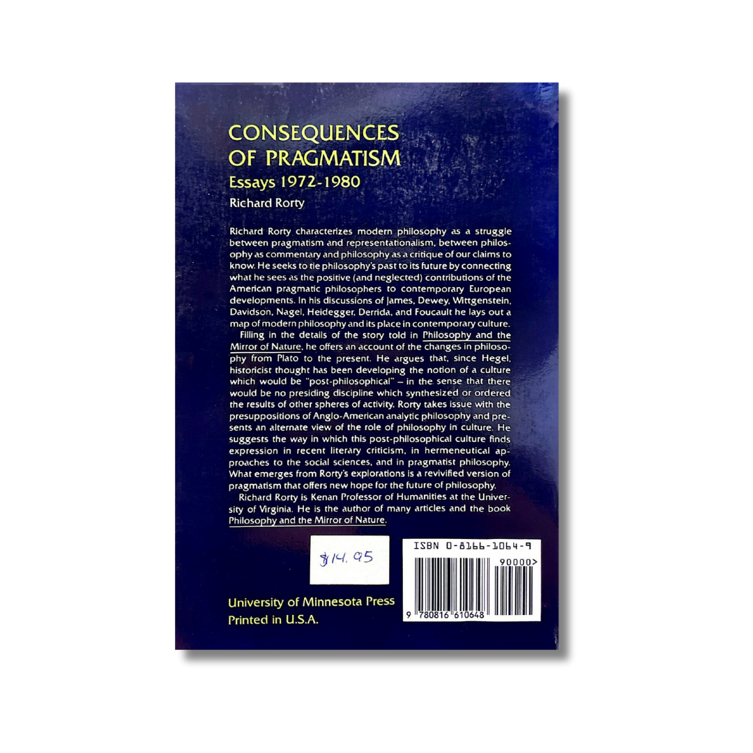 Consequences of pragmatism