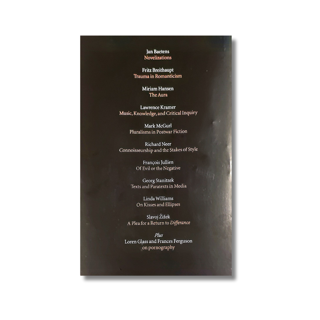 Critical inquiry, vol. 31 no. 4