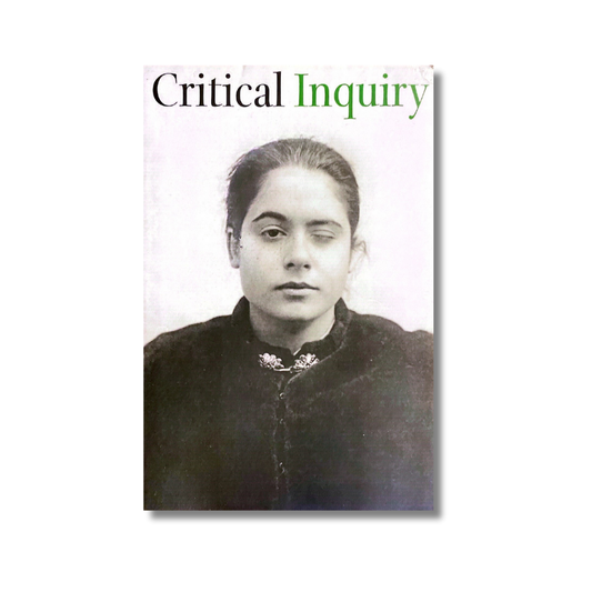 Critical inquiry, vol. 42 no. 3