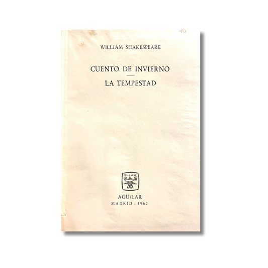 Cuento de invierno/ La tempestad