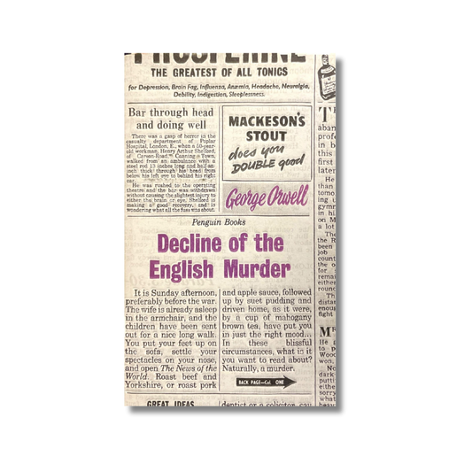 Decline of the English murder