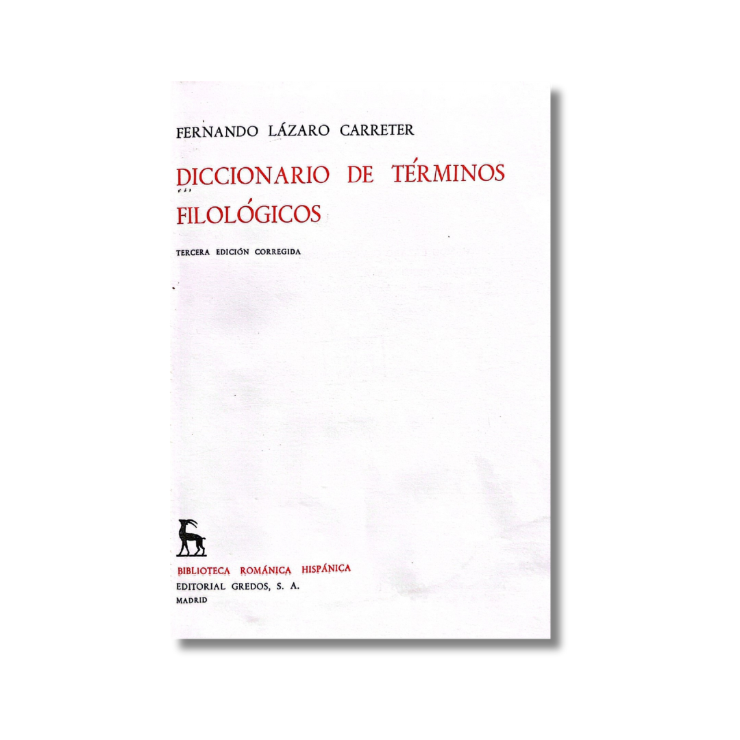 Diccionario de términos filológicos