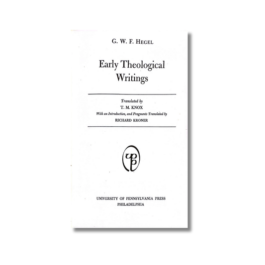 Early theological writings