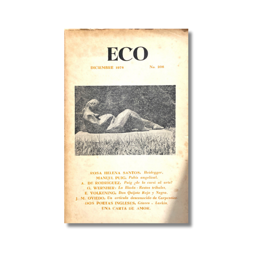 Eco. Revista de Cultura de Occidente (diciembre, 1978)