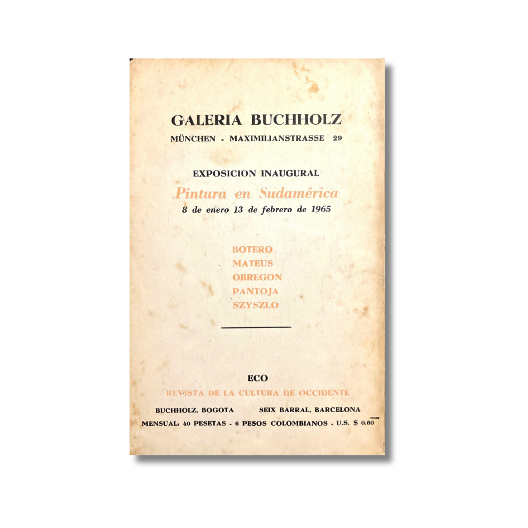 Eco. Revista de Cultura de Occidente (enero, 1965)