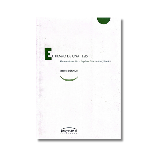El tiempo de una tesis