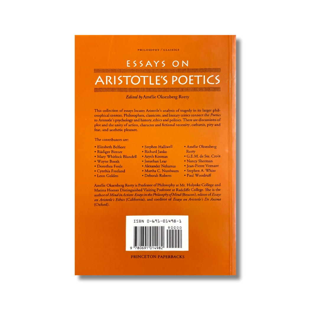 Essays on Aristotle´s poetics