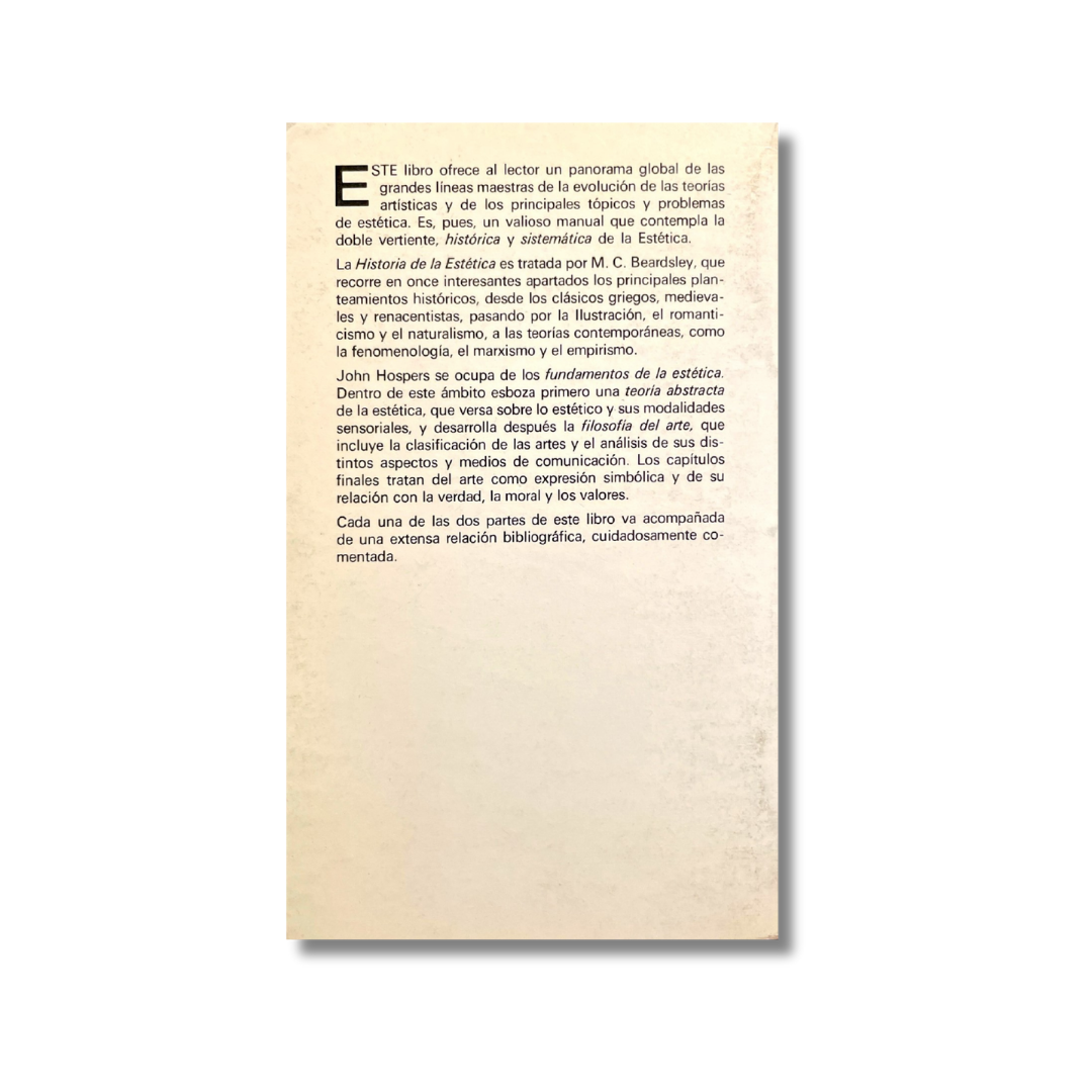 Estética Historia y fundamentos