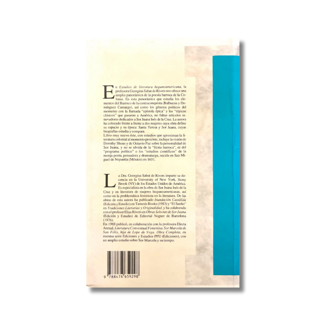 Estudios de la literatura hispanoamericana