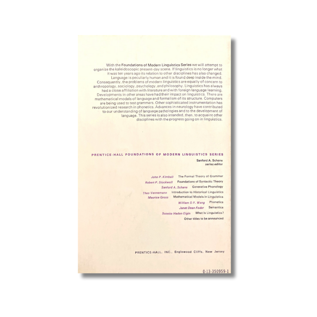 Generative phonology
