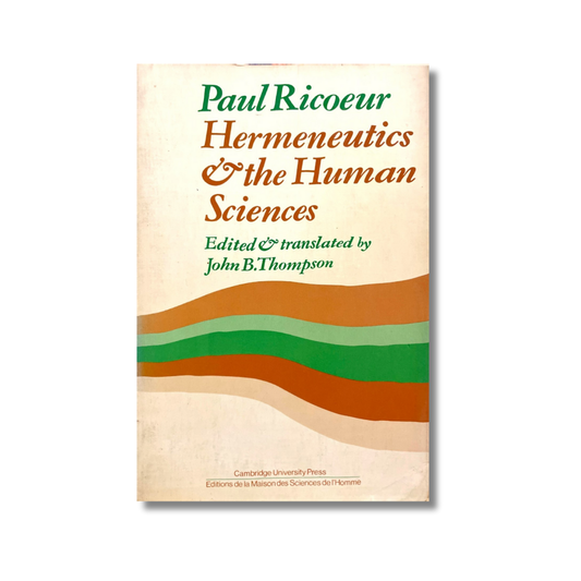 Hermeneutics & the human sciences
