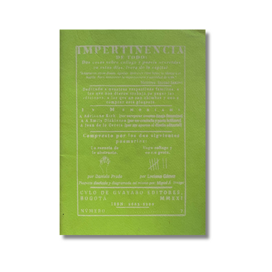 Impertinencia de todo 7