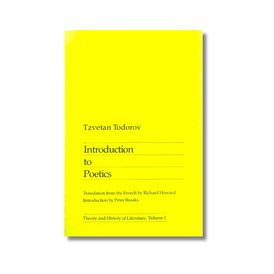 Introduction to poetics