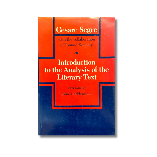 Introduction to the analysis of the literary text