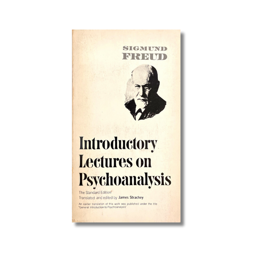 Introductory lectures on Psychoanalysis