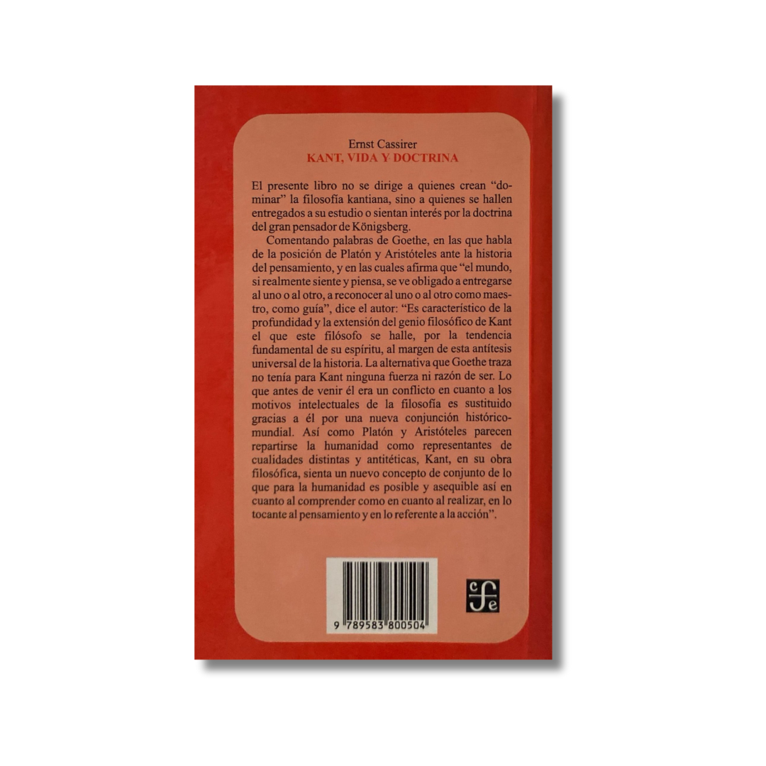 Kant, vida y doctrina