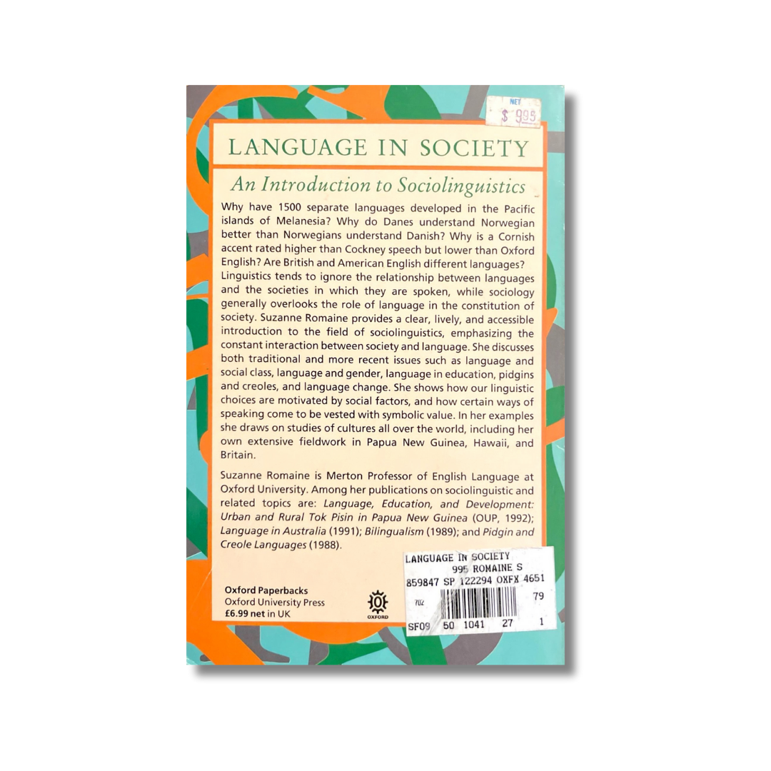 Language in society