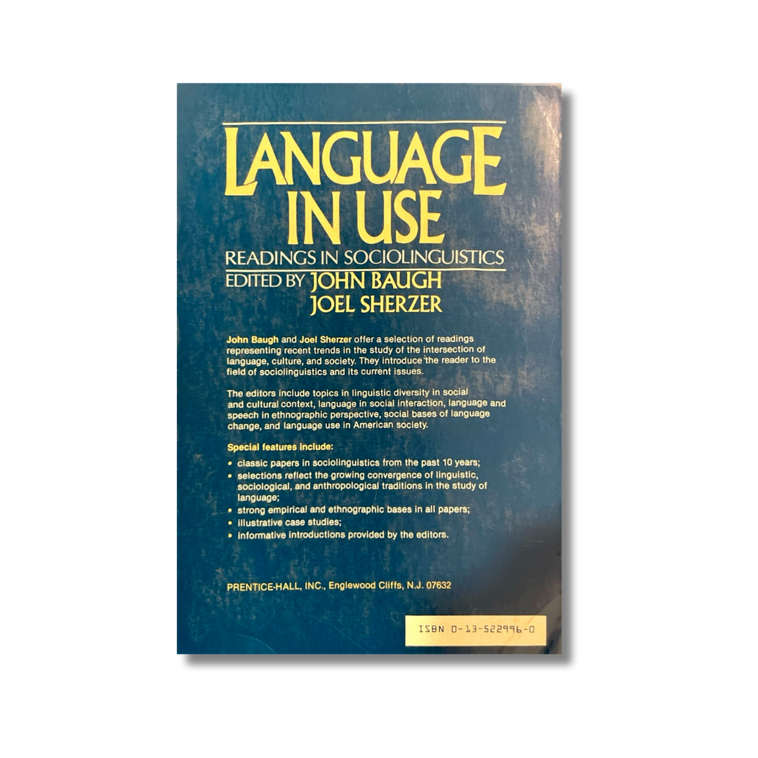 Language in use
