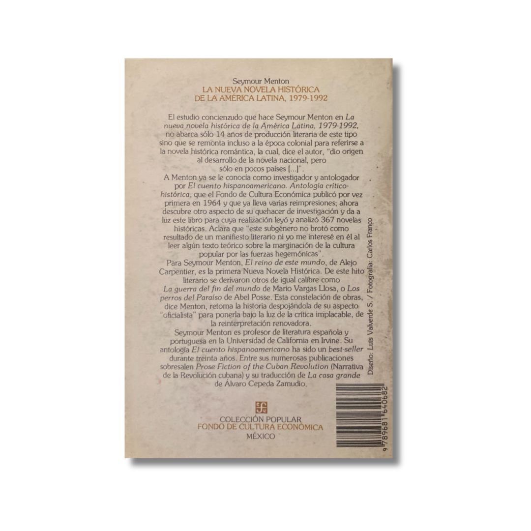 La nueva novela histórica de la América Latina, 1979-1992