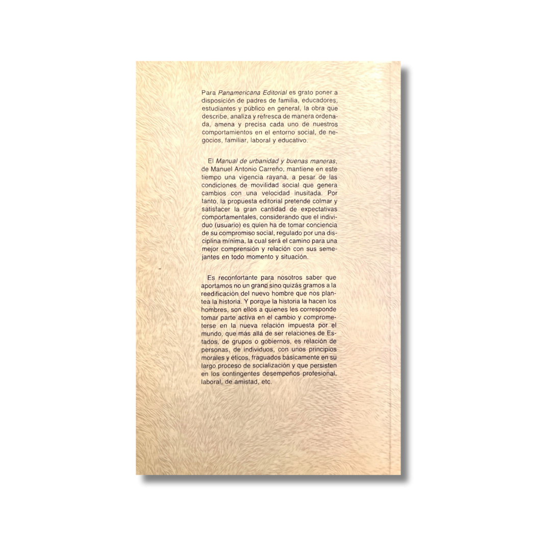 Manual de urbanidad y buenas maneras