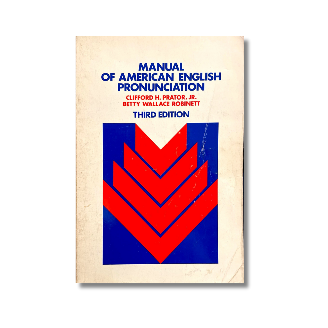 Manual of American English pronunciation
