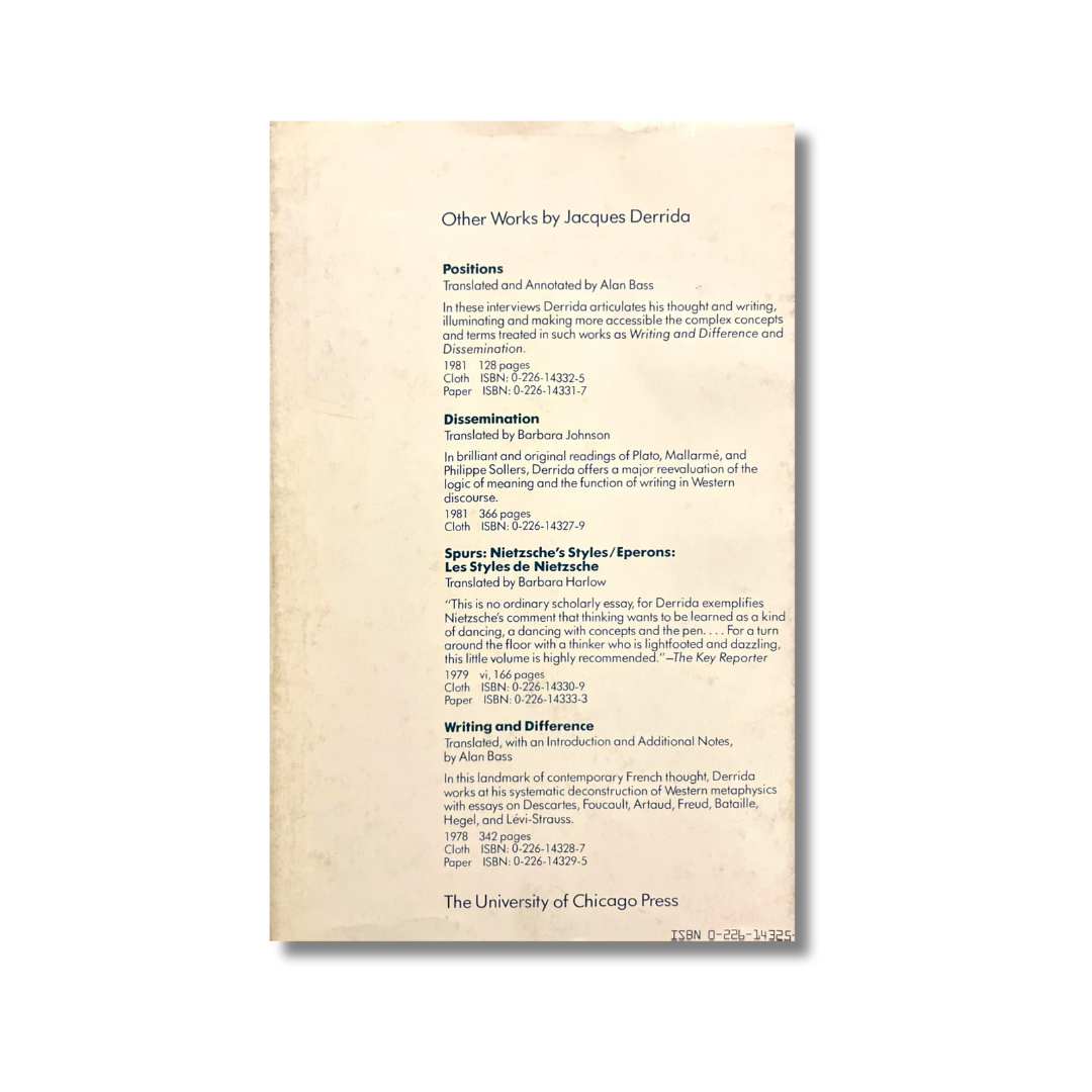 Margins of philosophy