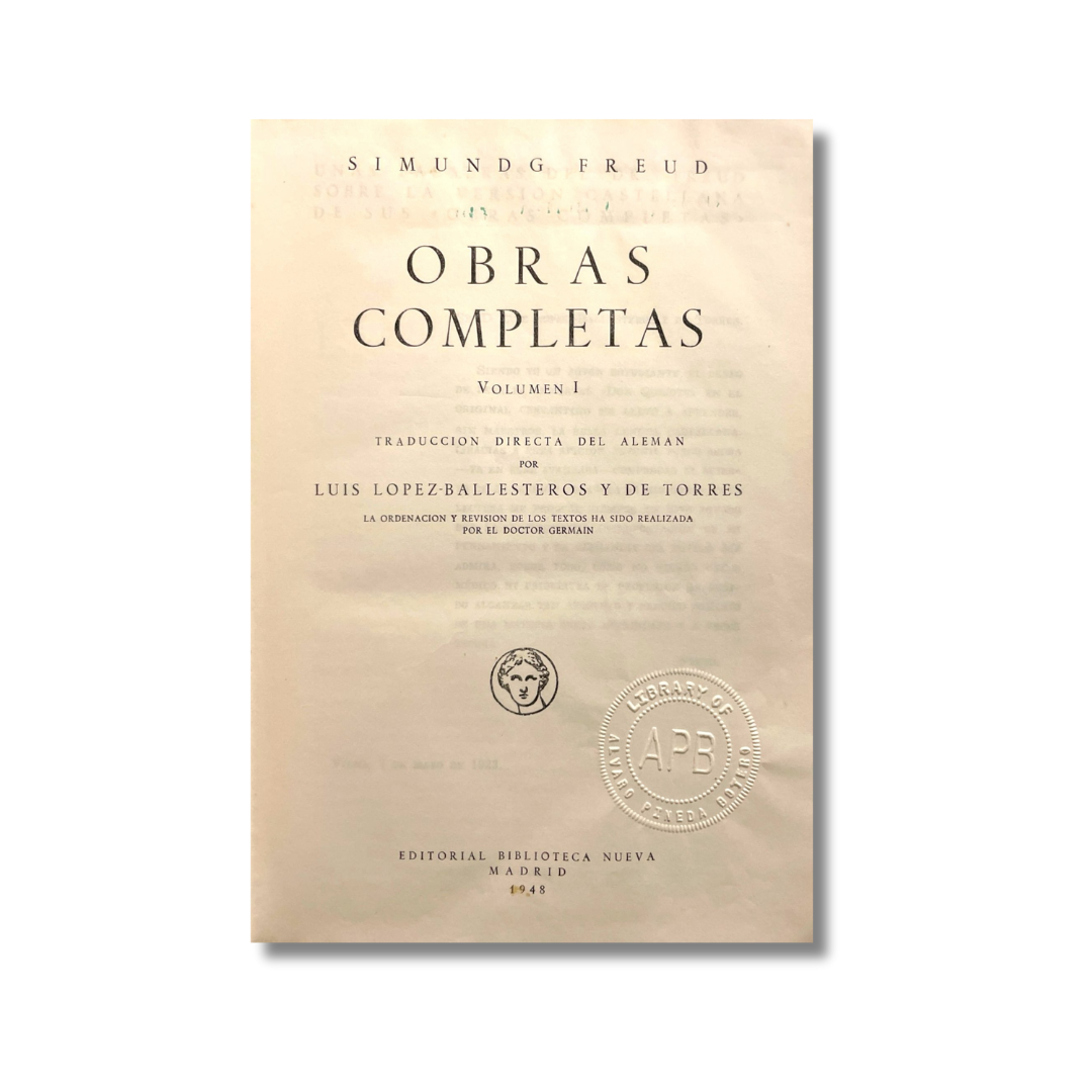 Obras completas Volumen I y II