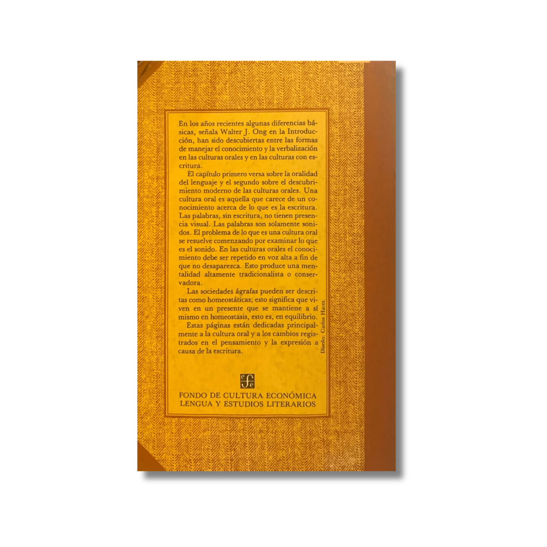 Oralidad y escritura