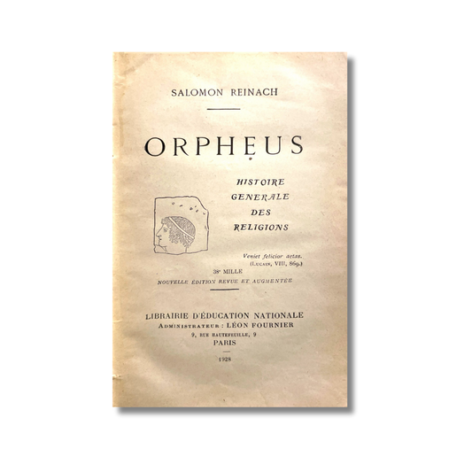 Orpheus, Histoire générale des religions