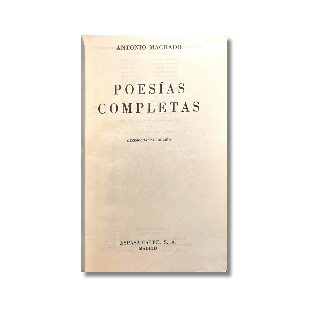 Poesías completas