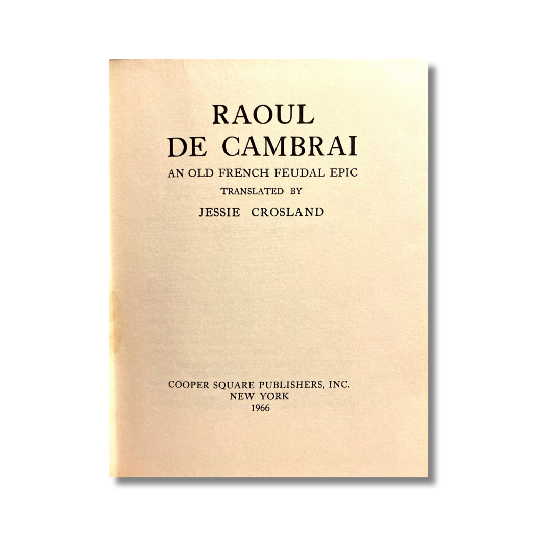 Raoul de Cambrai