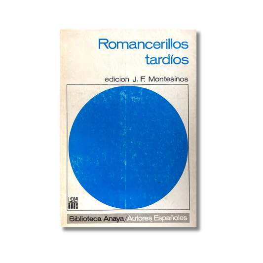 Romancerillos tardíos