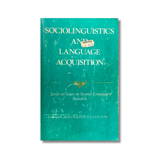 Sociolinguistics and language acquisition