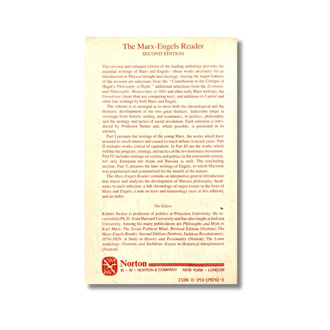 The Marx-Engels reader