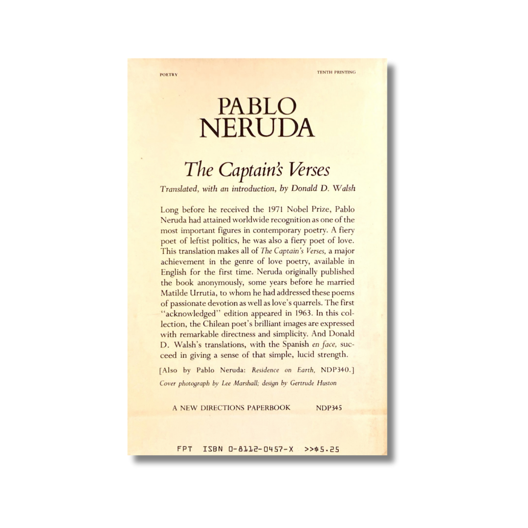The captain's verses