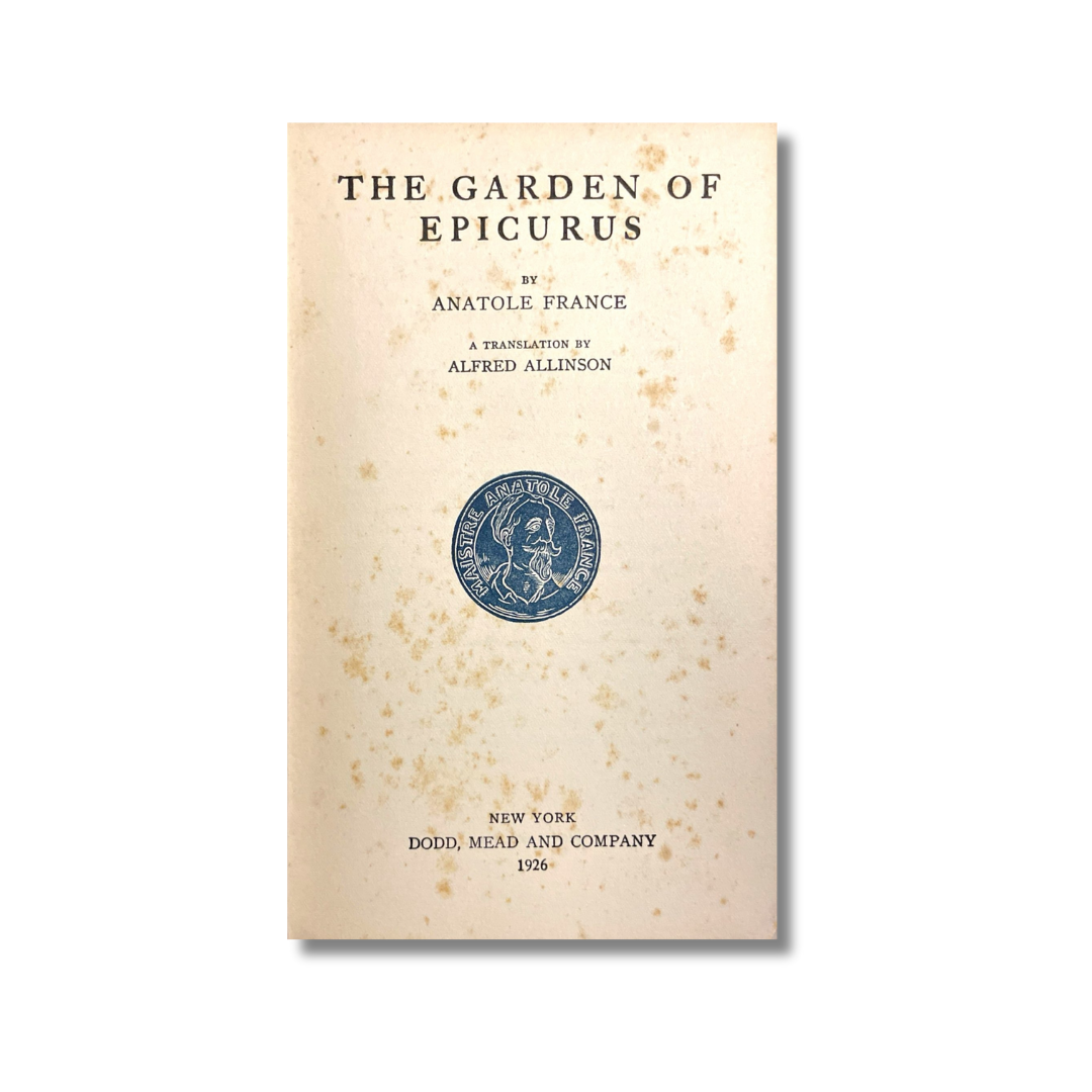 The garden of Epicurus