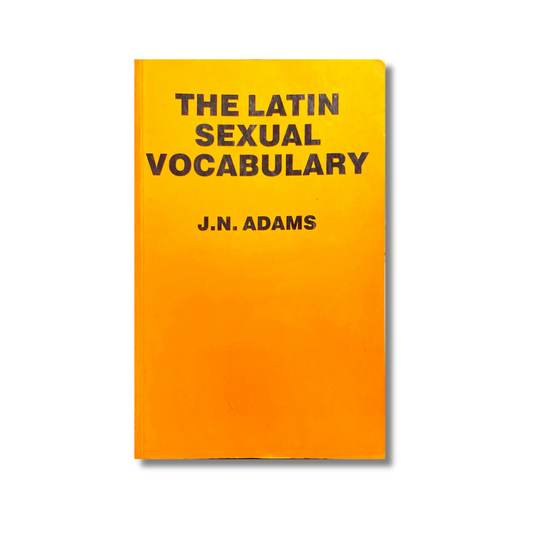 The latin sexual vocabulary