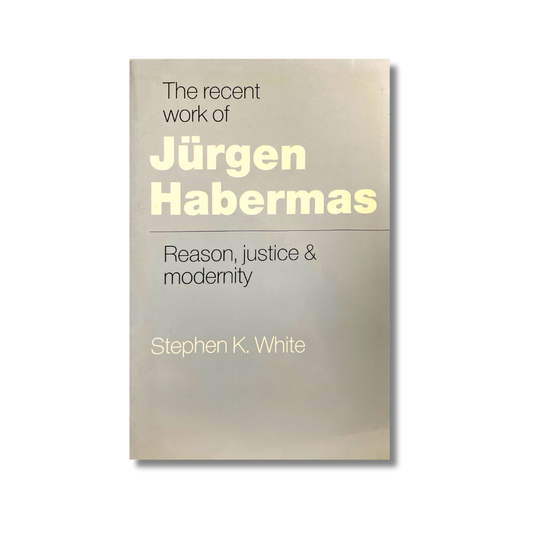 The recent work of Jürgen Habermas