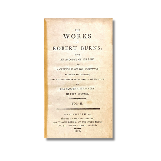 The works of Robert Burns