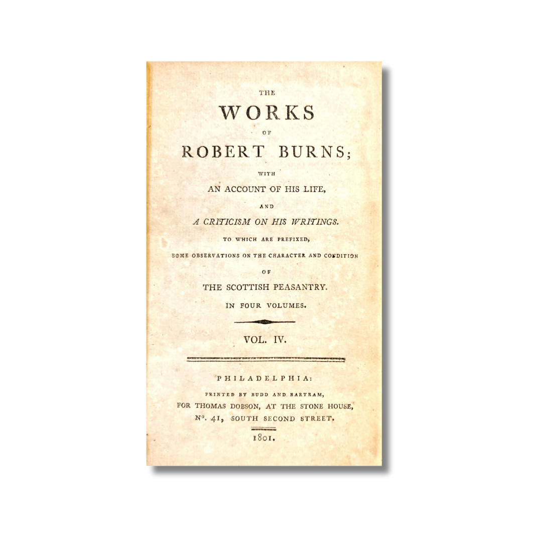 The works of Robert Burns