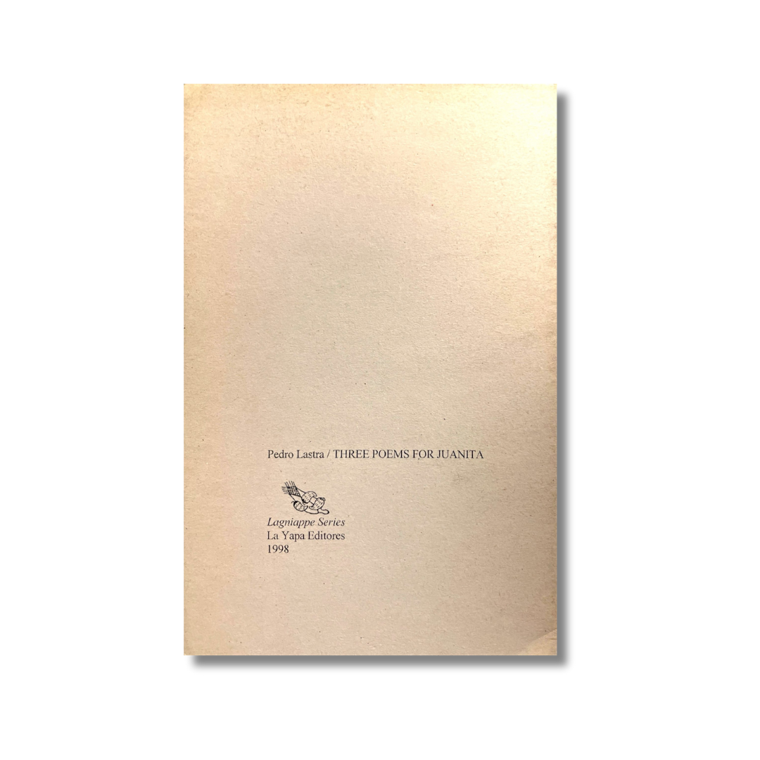 Three poems for Juanita