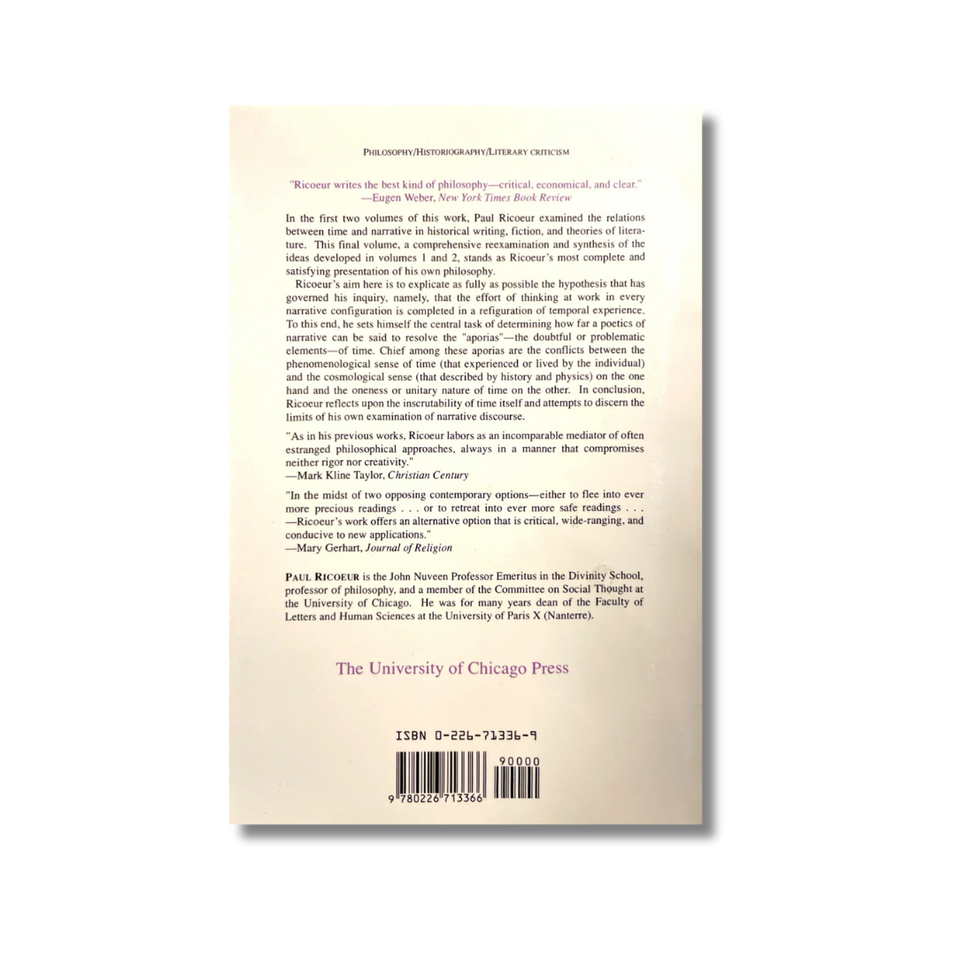 Time and narrative