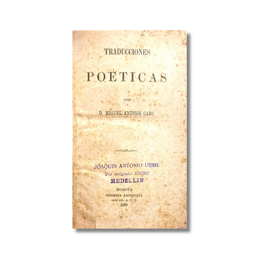 Traducciones poéticas