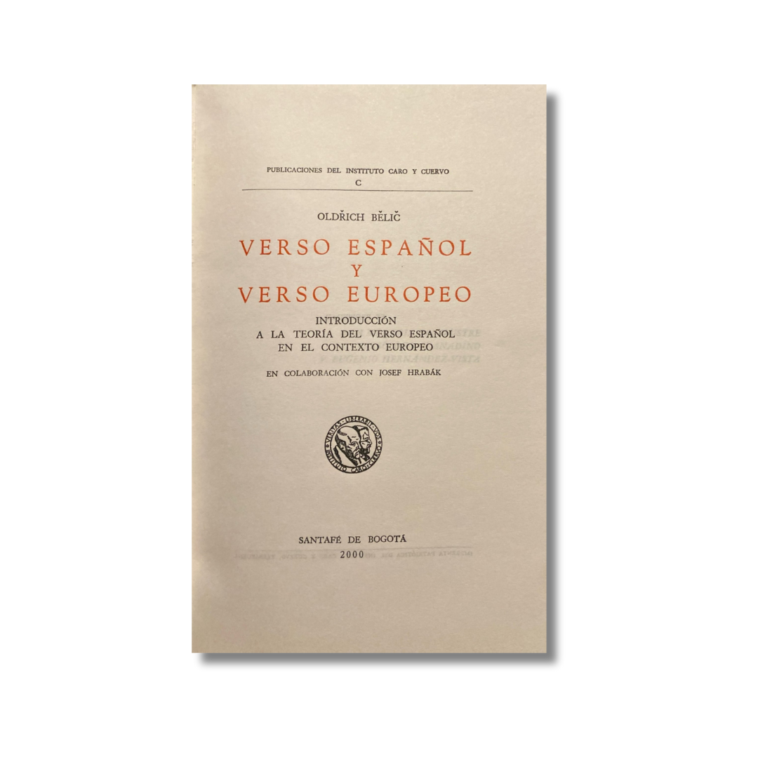 Verso español y verso europeo