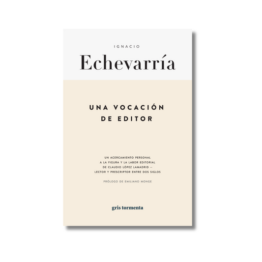 Una vocación de editor