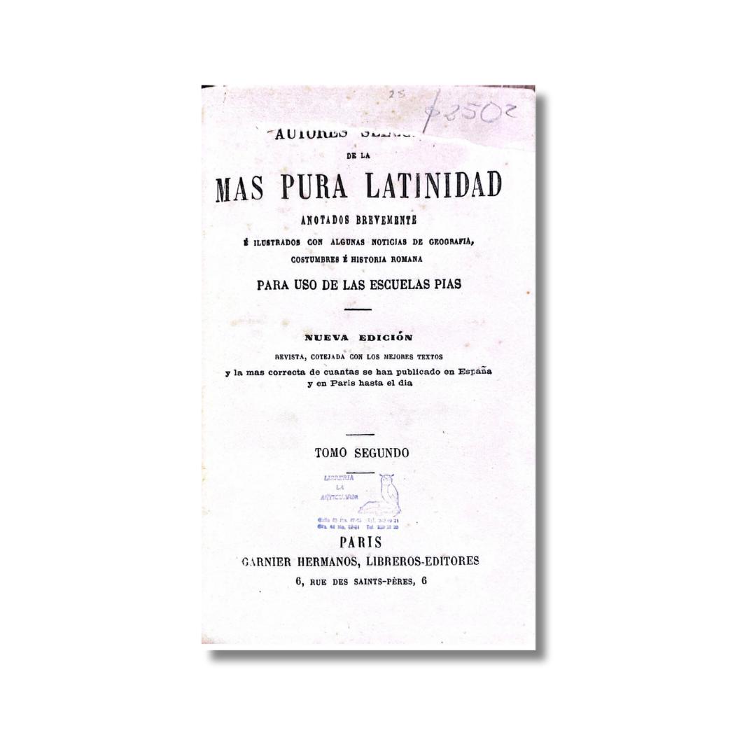 Autores selectos de la más pura latinidad
